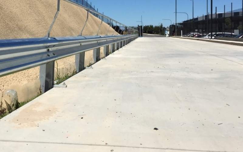 Guardrails sky edge