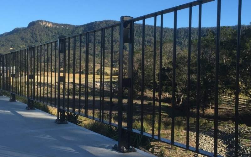 Pedestrian road fencing