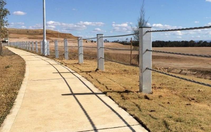 boundary fence Image